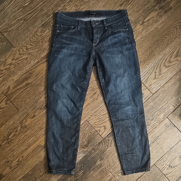 Joe's Jeans Dark Wash Ankle Jeans - Picture 1 of 4